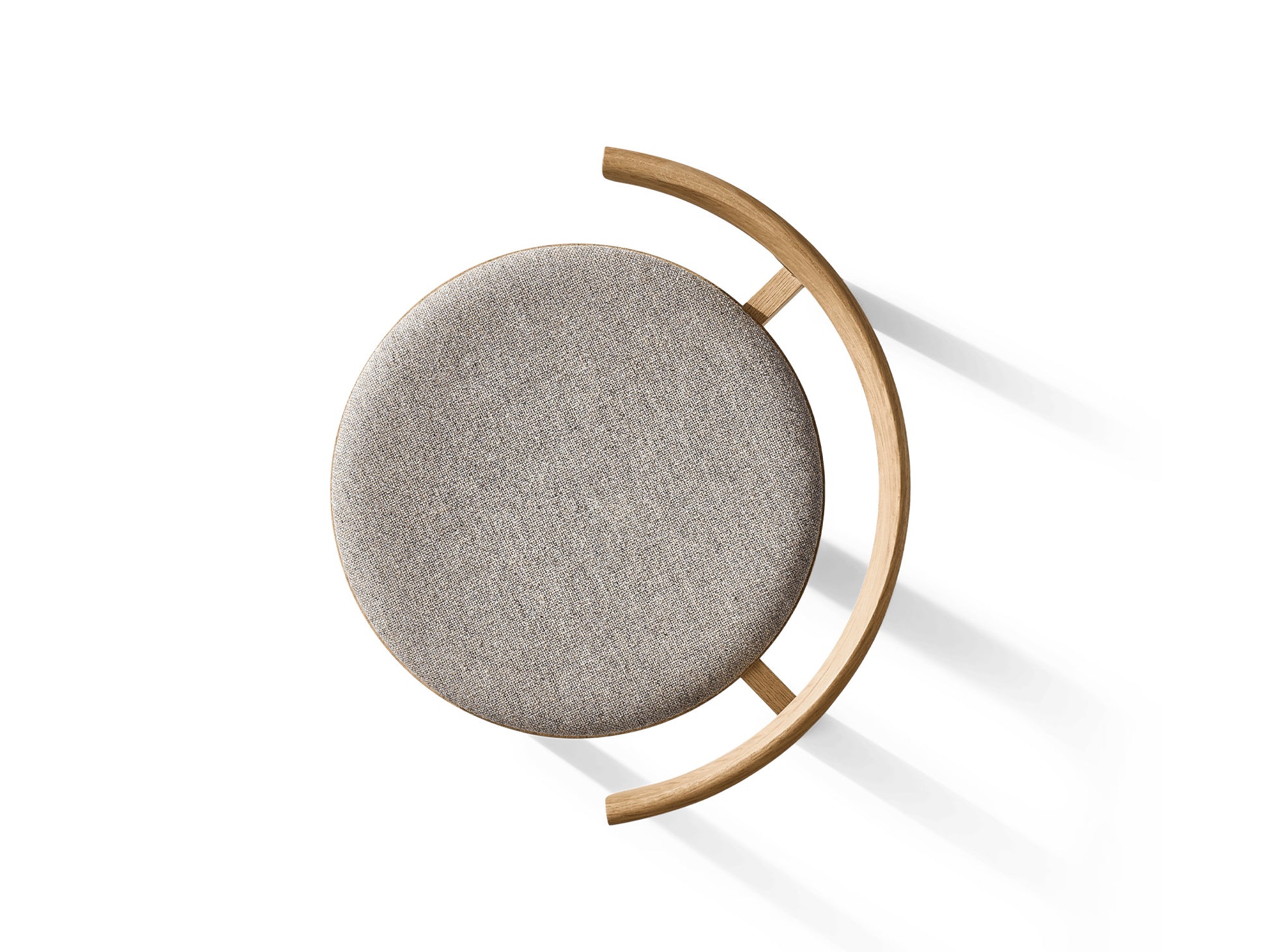 Lunar Chair Upholstered by Form & Refine - Oiled Oak