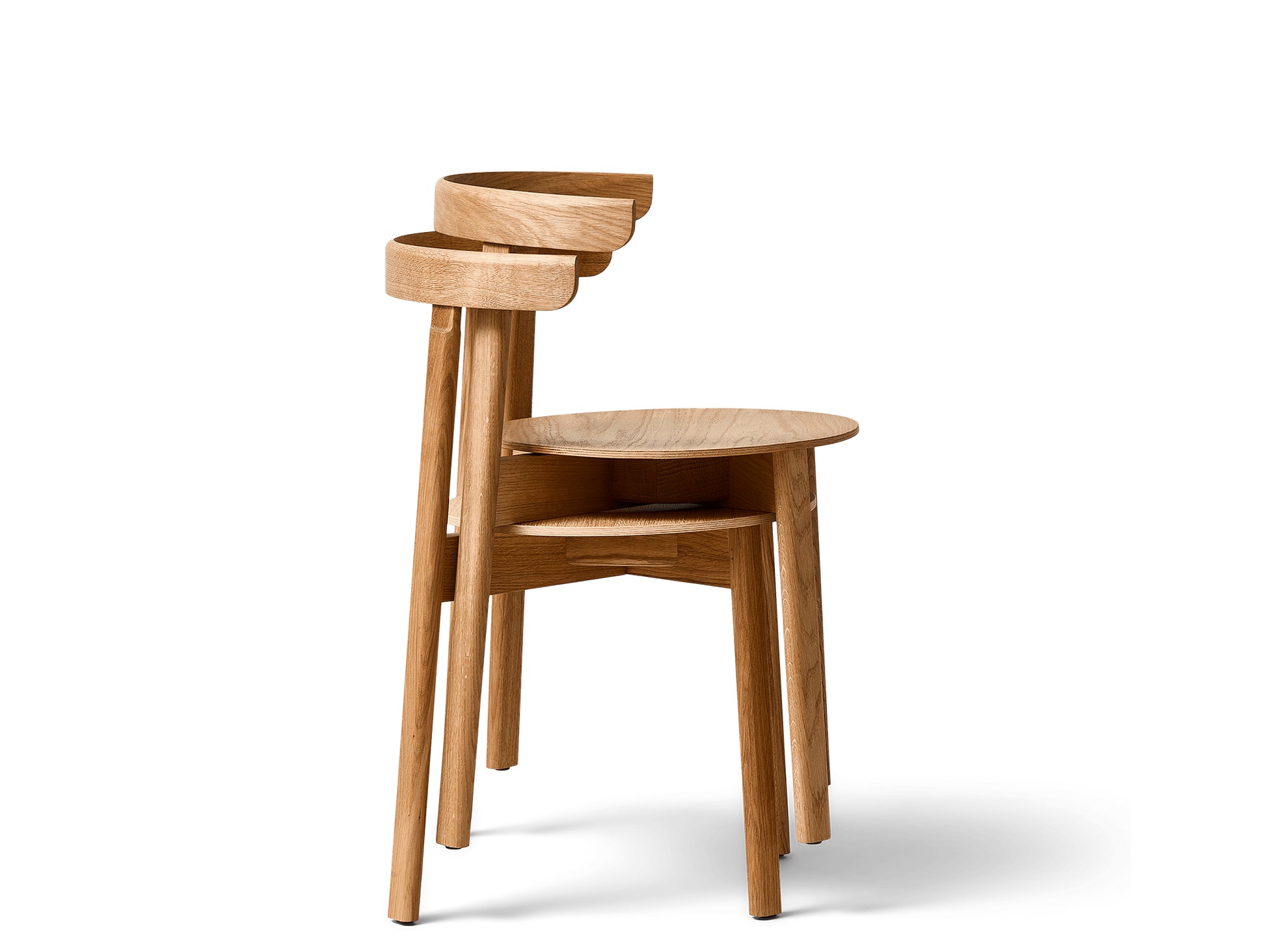 Lunar Chair by Form & Refine - Oiled Oak