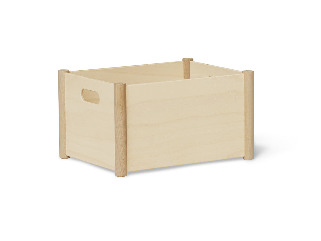 Pillar Storage Box by Form and Refine - Medium / Beech