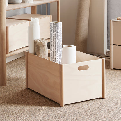 Pillar Storage Box by Form and Refine - Medium / Beech
