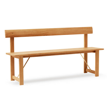 Position Bench by Form & Refine - Oiled Oak