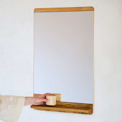 Rim Wall Mirror - Oiled Oak