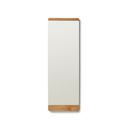 Rim Wall Mirror by Form & Refine - 35x 110 cm / Oiled Oak