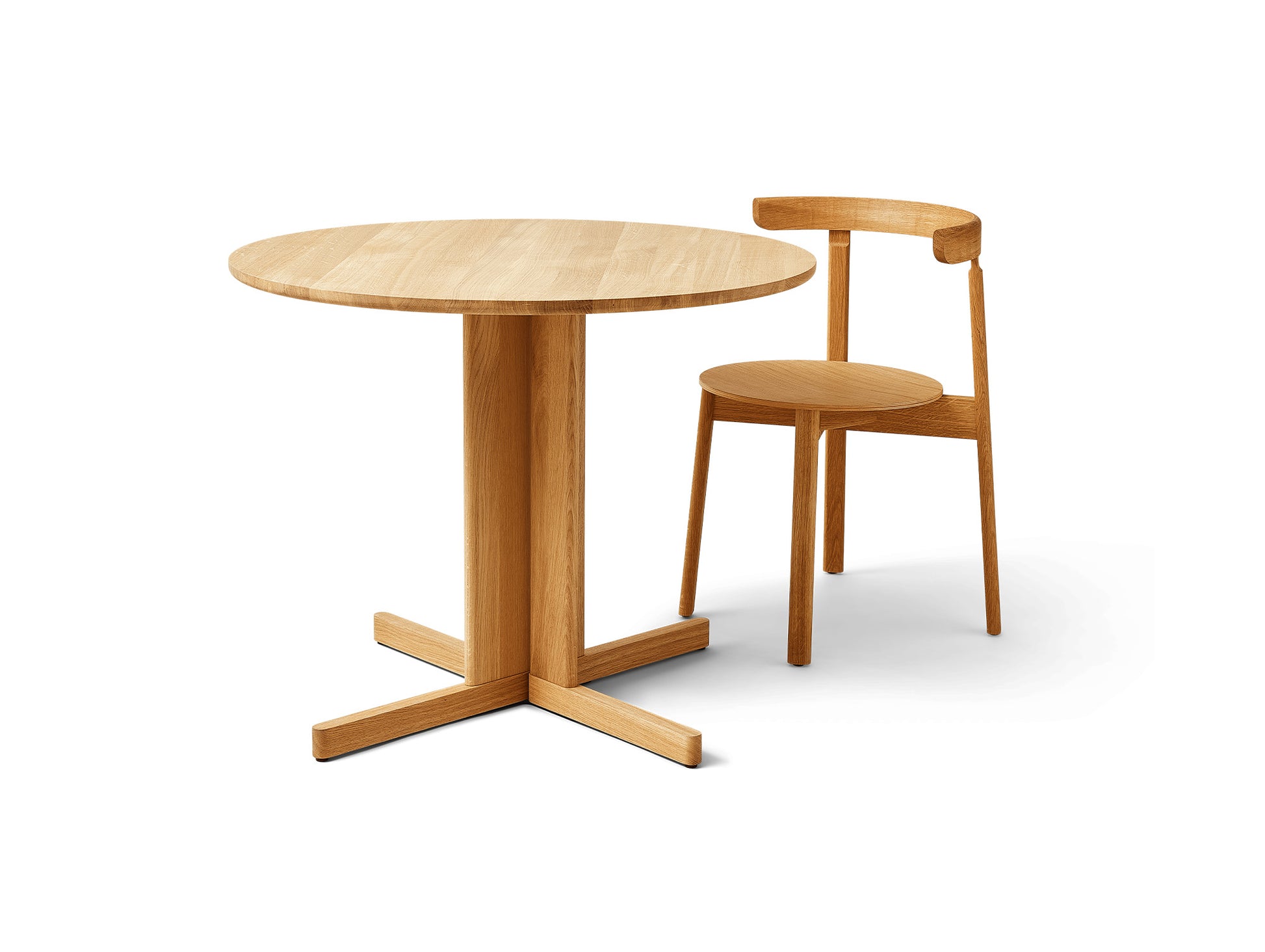 Lunar Chair by Form & Refine - Oiled Oak