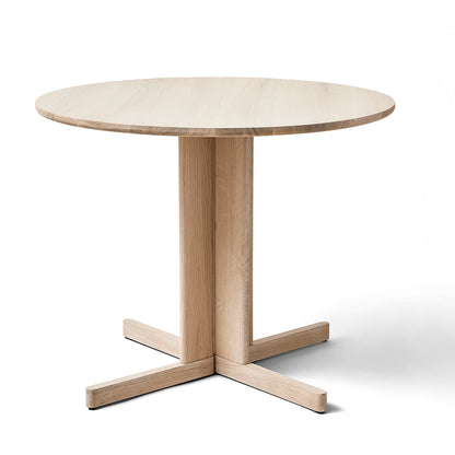 Trefoil Table by Form and Refine - D90 / White Oiled Oak