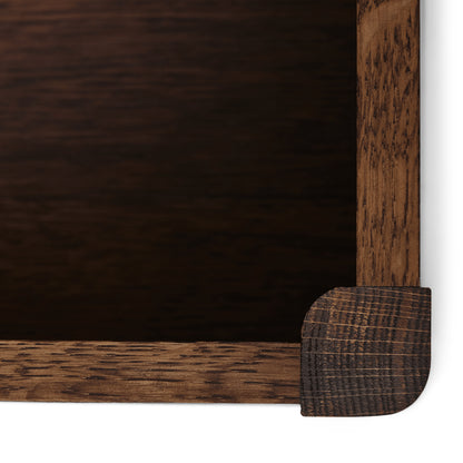 A Line Storage Bench by Form & Refine - Smoked Oiled Oak