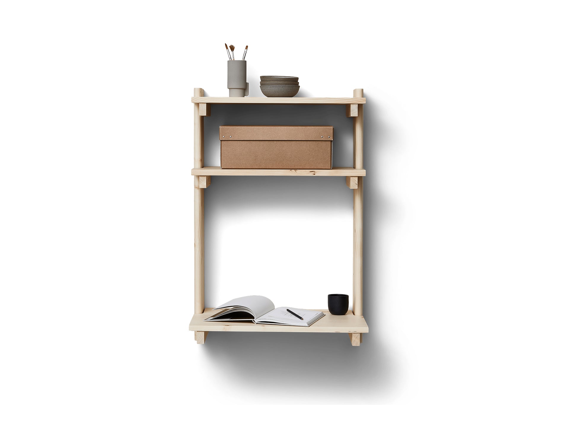 Beam Wall Office Shelf 3 by Form & Refine