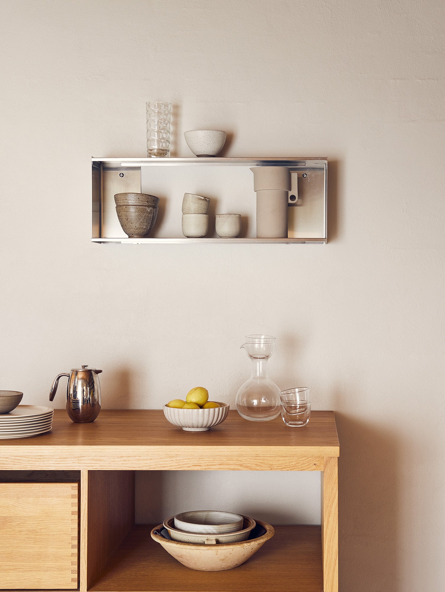 Taper Wall Shelf by Form & Refine - 25 x 70 cm