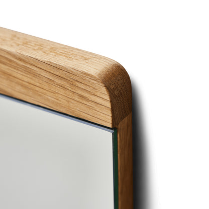 Rim Wall Mirror by Form & Refine - 35x 110 cm / Oiled Oak