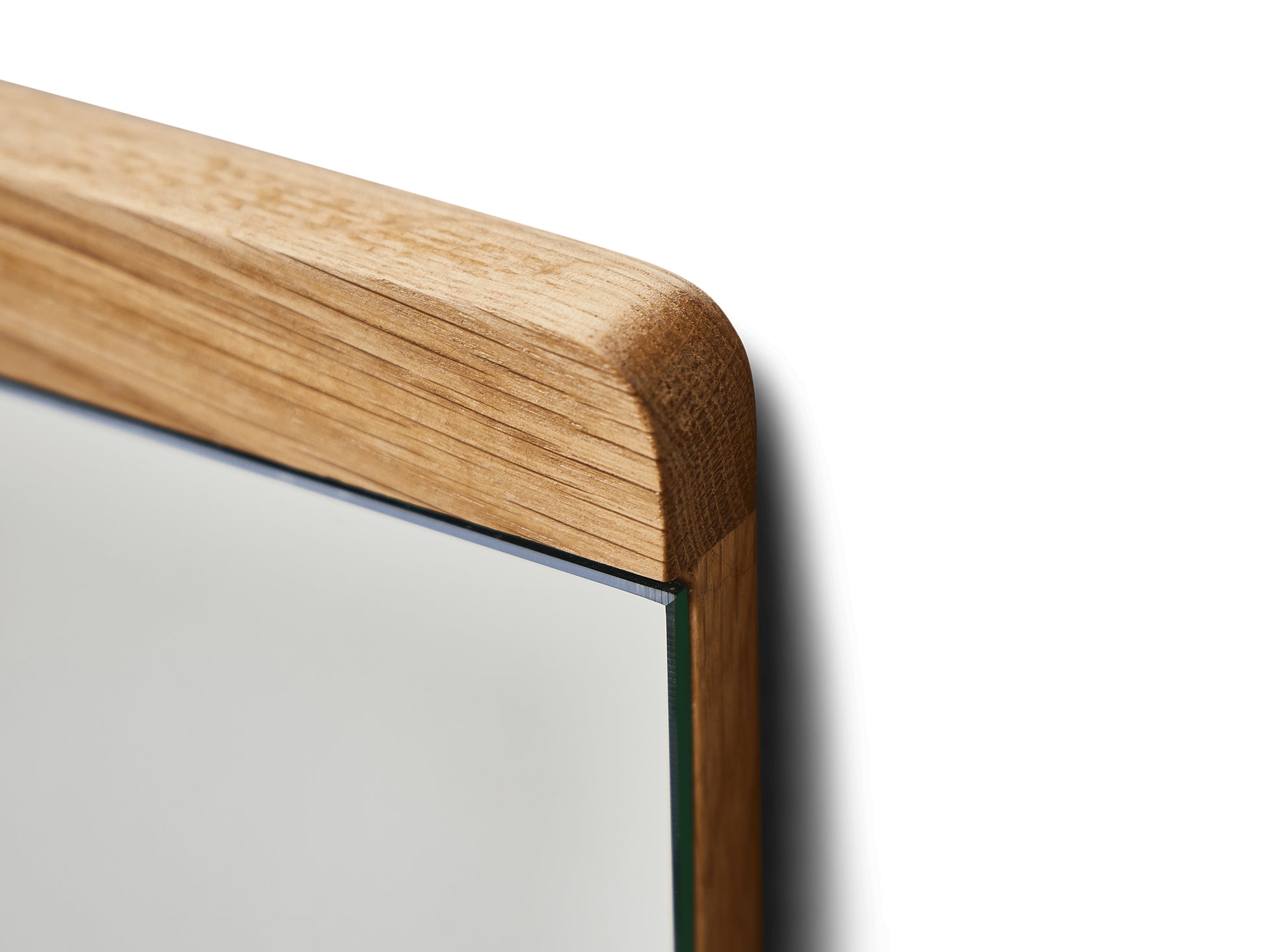 Rim Wall Mirror by Form & Refine - 35x 110 cm / Oiled Oak