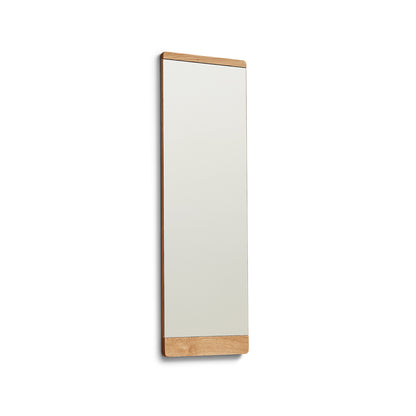 Rim Wall Mirror by Form & Refine - 35x 110 cm / Oiled Oak
