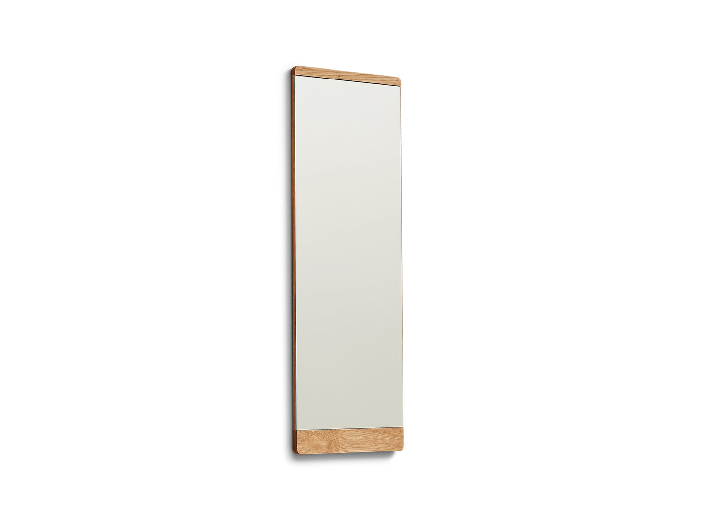 Rim Wall Mirror by Form & Refine - 35x 110 cm / Oiled Oak