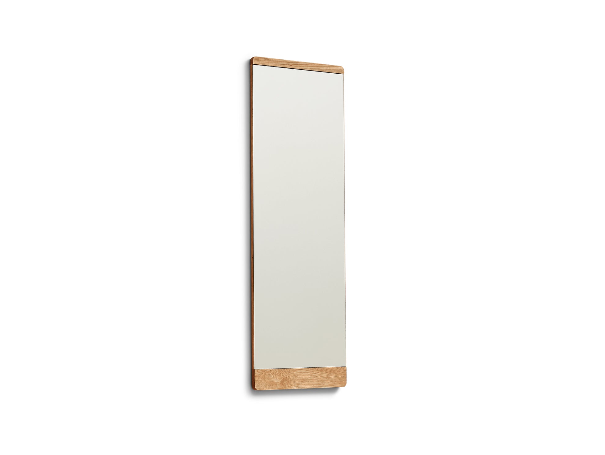 Rim Wall Mirror by Form & Refine - 35x 110 cm / Oiled Oak