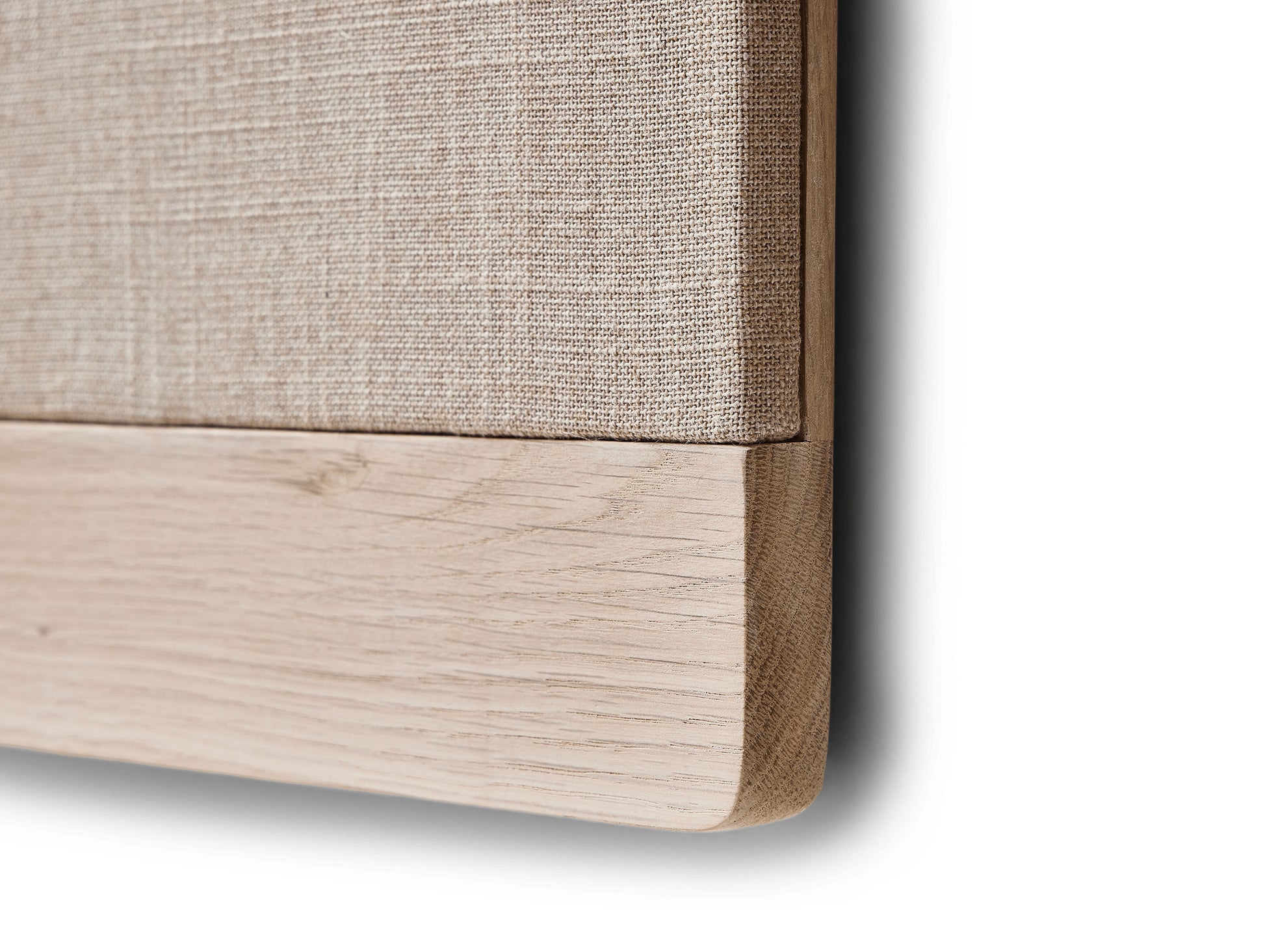 Rim Pinboard by Form & Refine - 60 x 145 cm / White Oiled Oak 