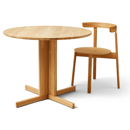 Trefoil Table by Form & Refine - D90 / Oiled Oak