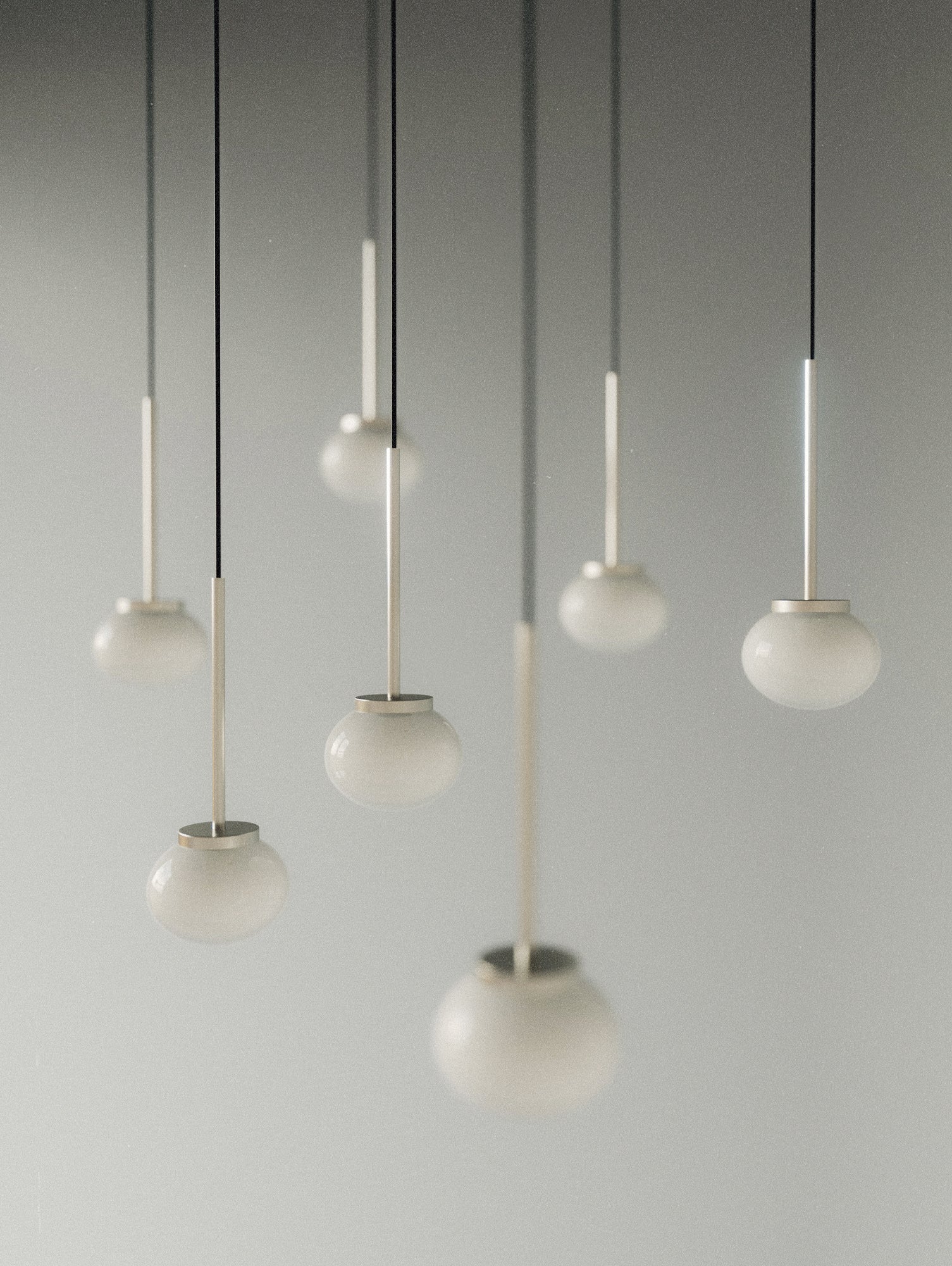 Ovoid Pendant Lamp by Frama - Single