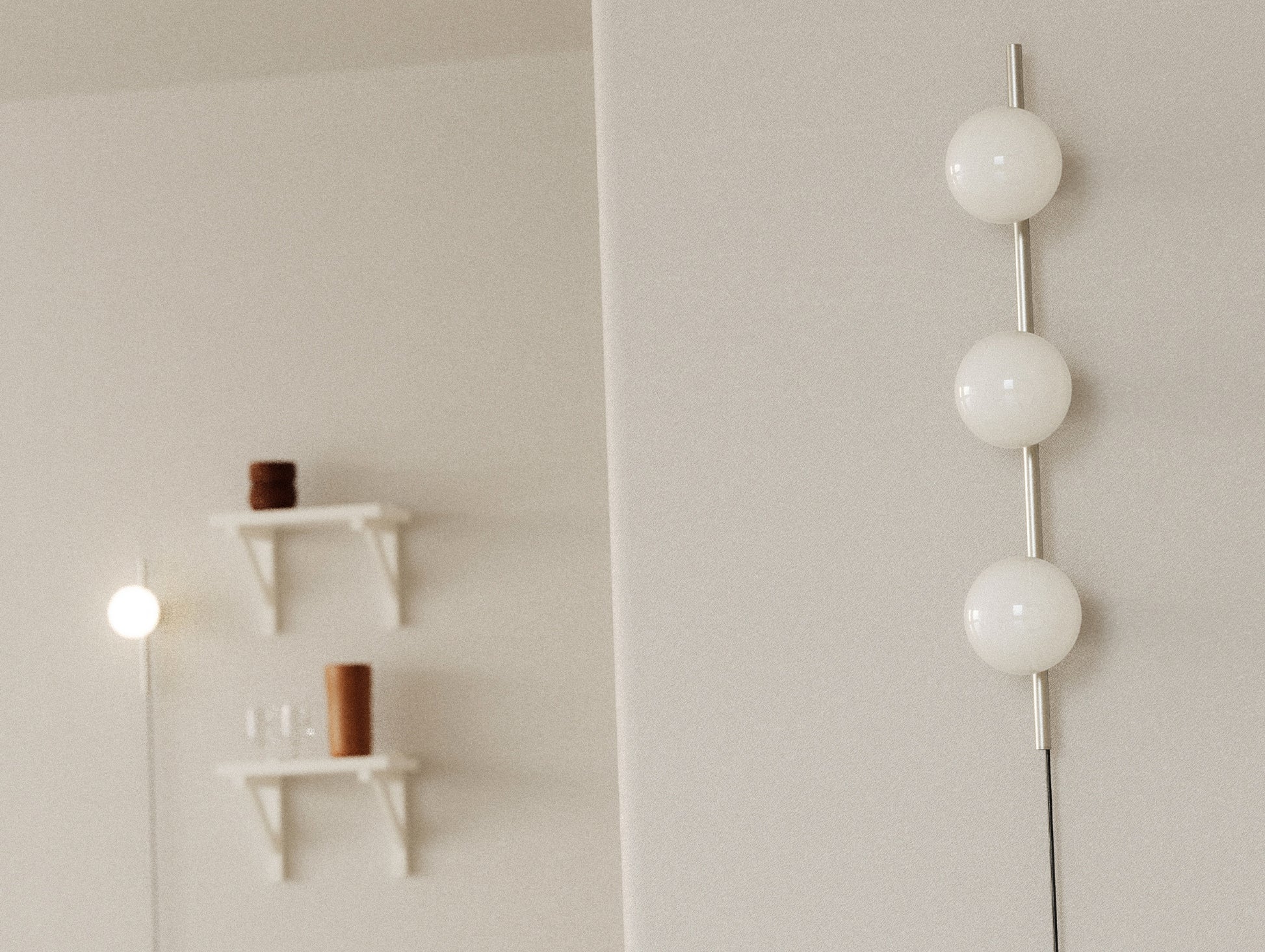 Ovoid Wall Lamp by Frama - Triple