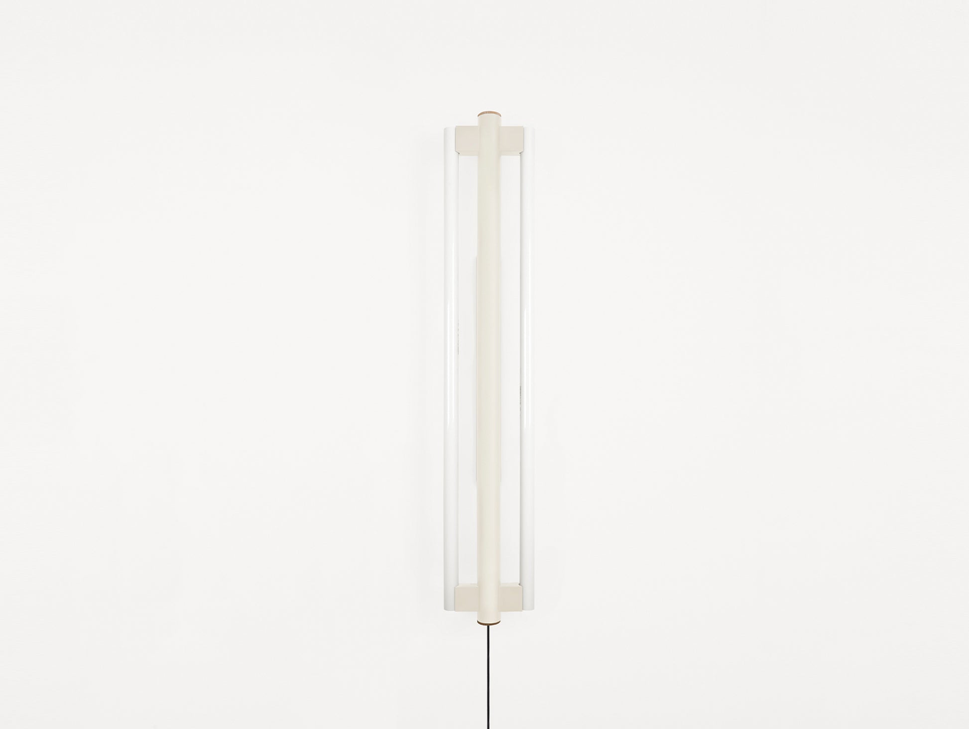 Eiffel Wall Lamp Double by Frama - Cream Powder Coated Steel / Height 1000 mm