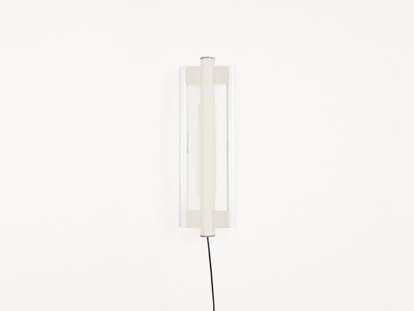 Eiffel Wall Lamp Double by Frama - Cream Powder Coated Steel / Height 500 mm