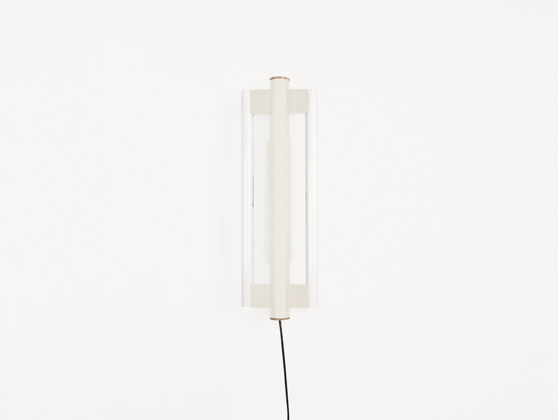 Eiffel Wall Lamp Double by Frama - Cream Powder Coated Steel / Height 500 mm