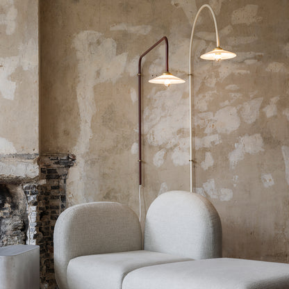 Hanging Lamp No.5 by Valerie Objects - Menie Red Steel
