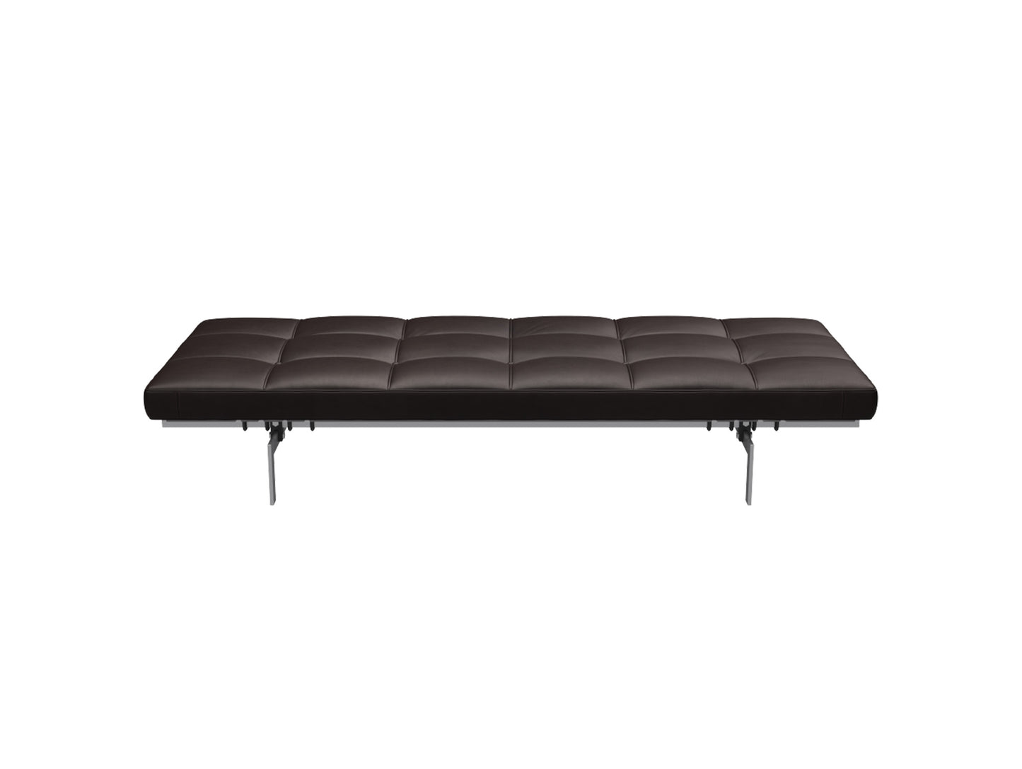 PK80 Daybed by Fritz Hansen - Grace Dark Brown Leather
