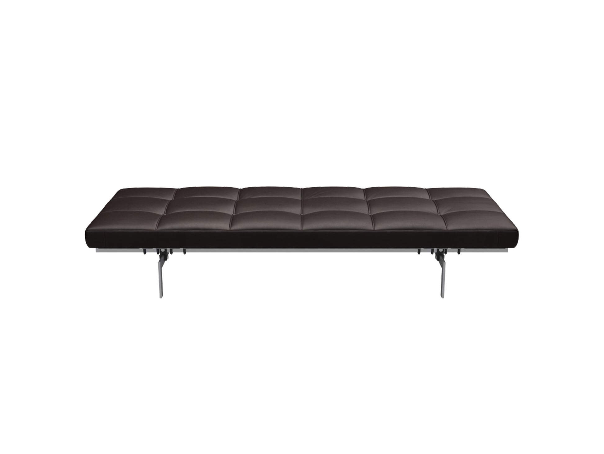 PK80 Daybed by Fritz Hansen - Grace Dark Brown Leather