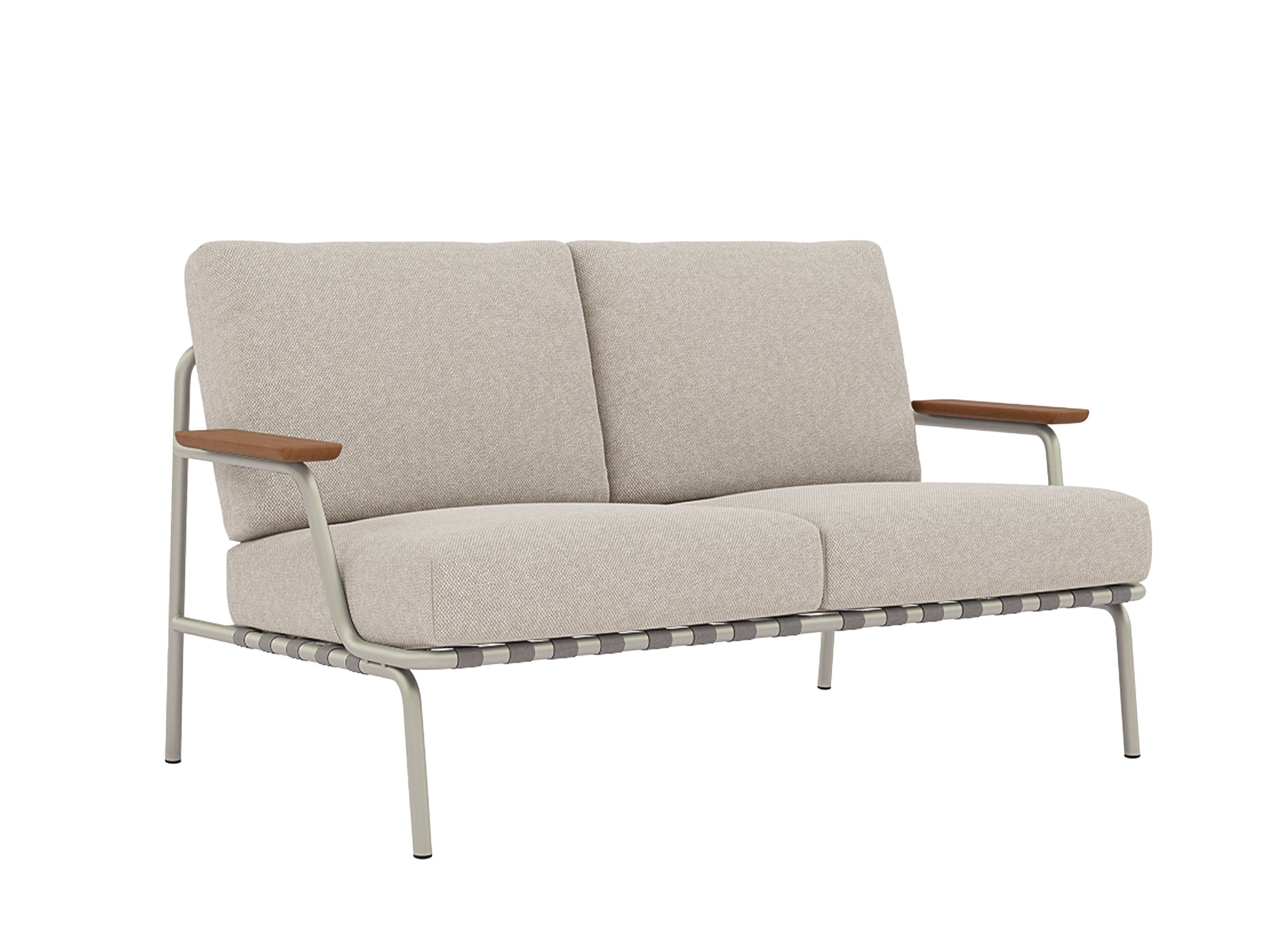 Settle 2-Seater Sofa by Muuto / Grey Frame / Laze 04