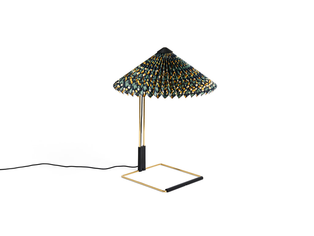 HAY x Liberty Matin Table Lamp by HAY - Small 300 /  Liberty Cherry Drop Shade