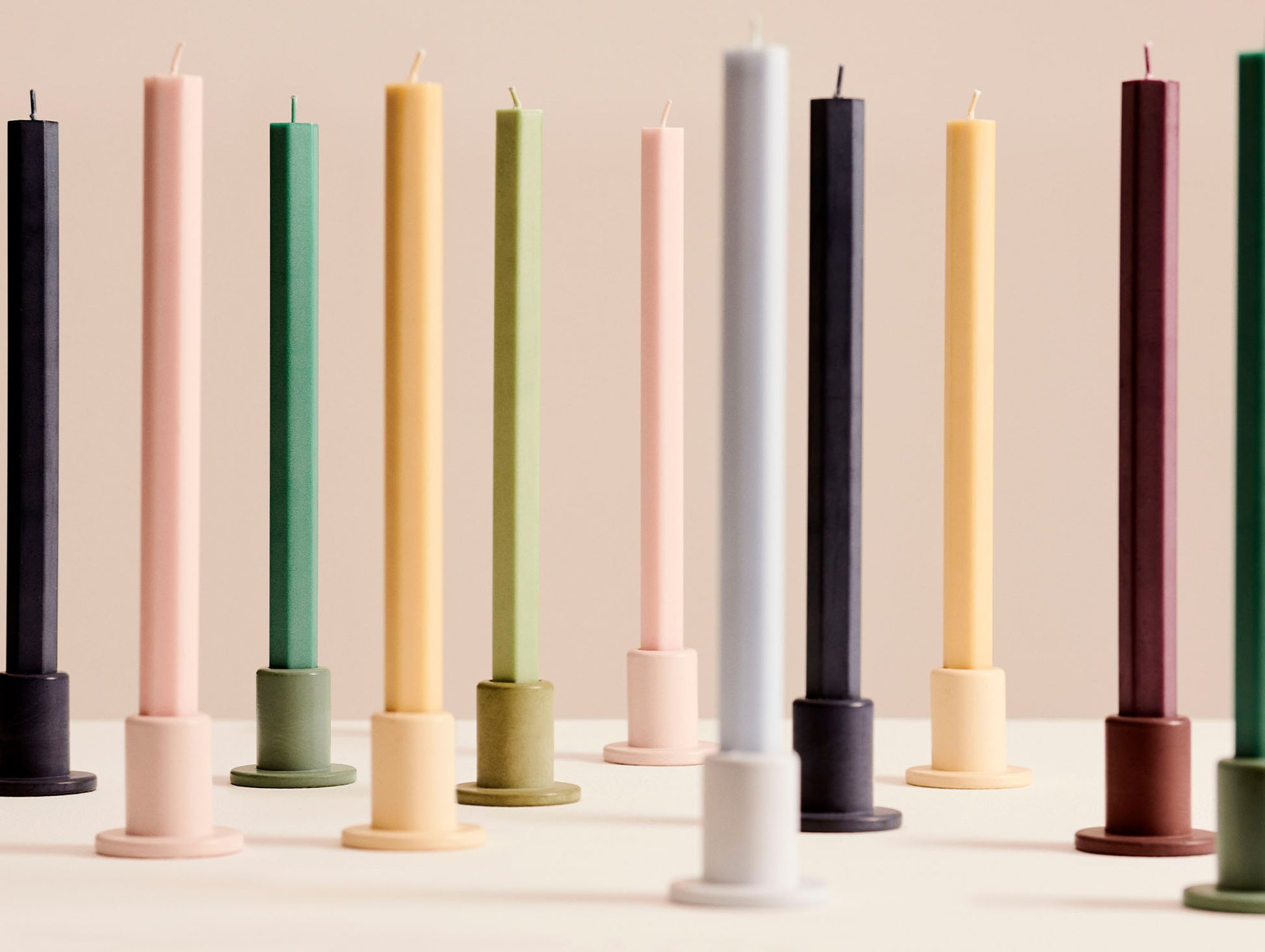 Hexagon Candle - Set of 4 by HAY