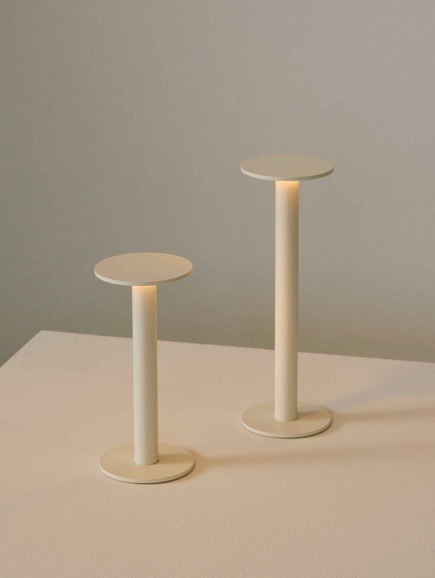 Host Portable Lamp by HAY - Cream White