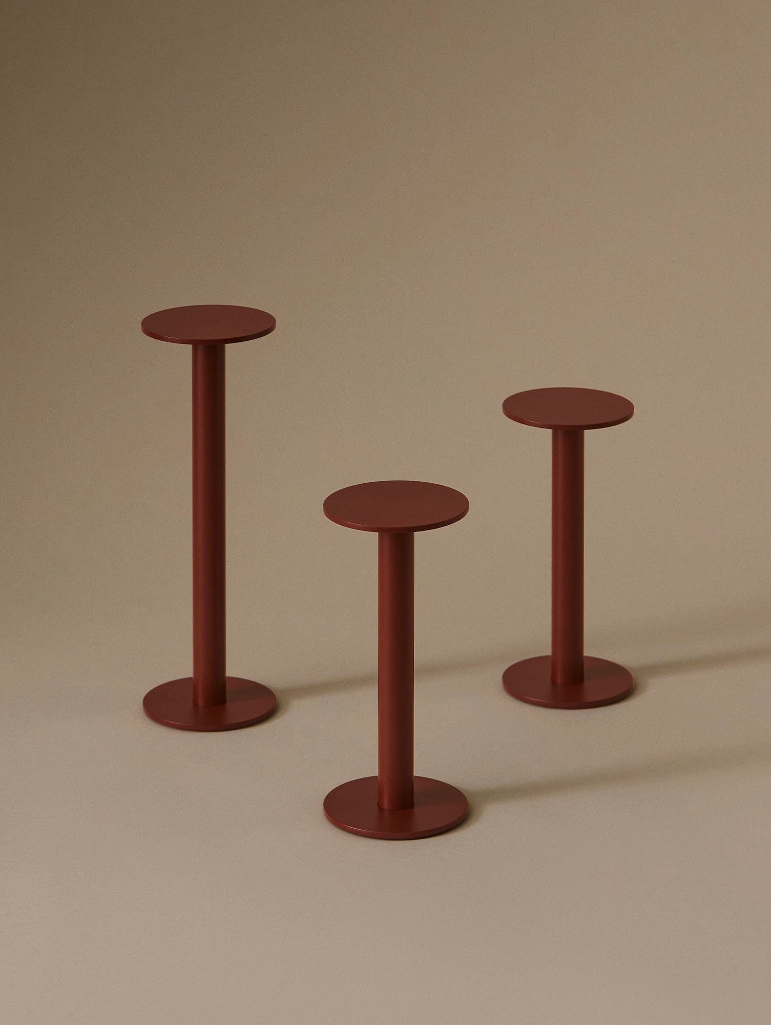 Host Portable Lamp by HAY - Iron Red