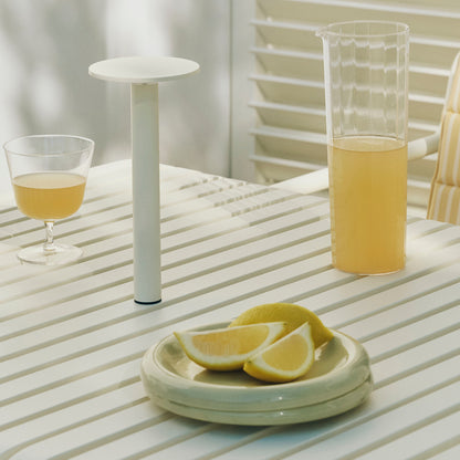 Barro Plate - Set of 2 by HAY - Pistachio