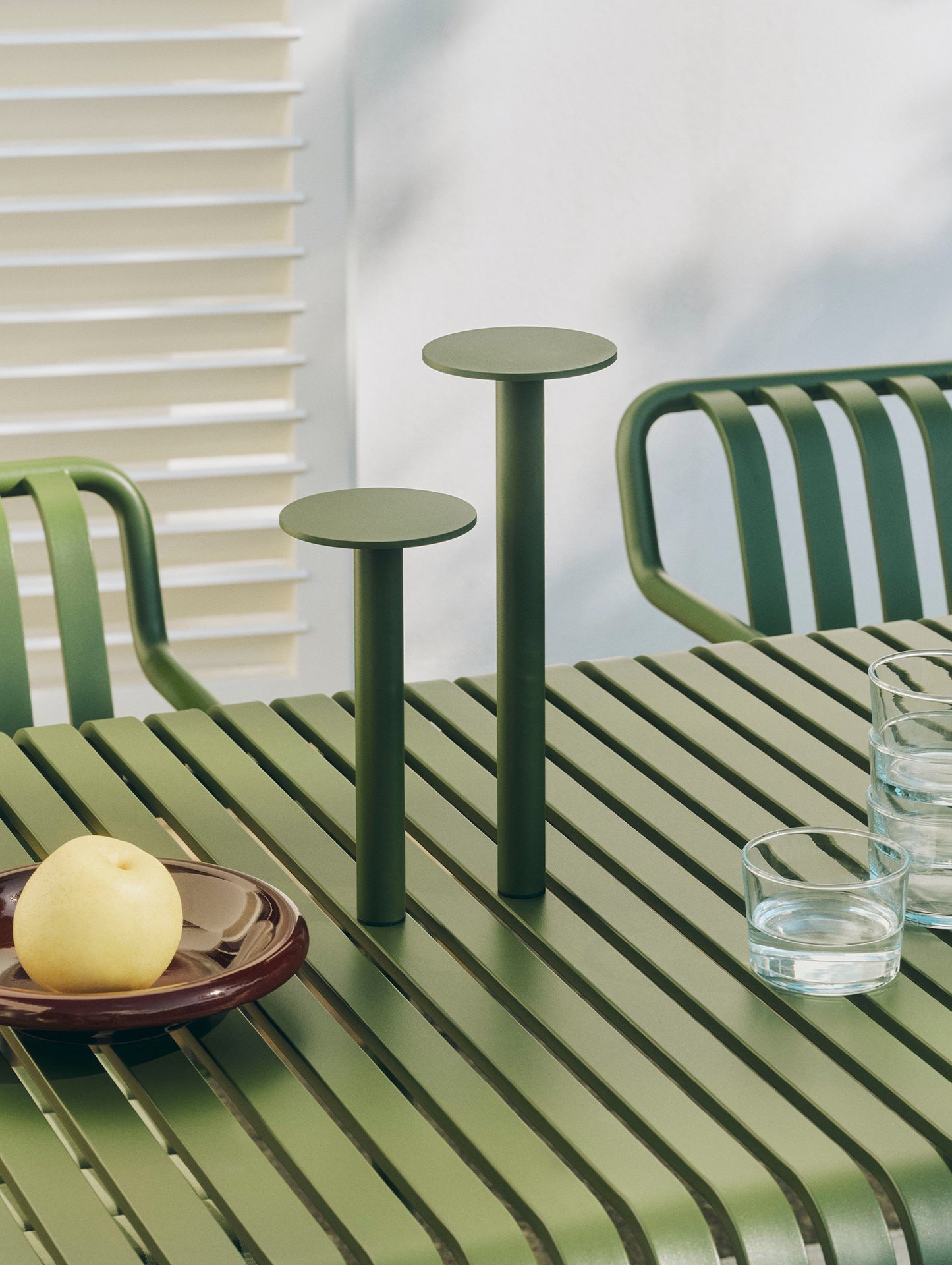 Host Portable Lamp by HAY - Olive