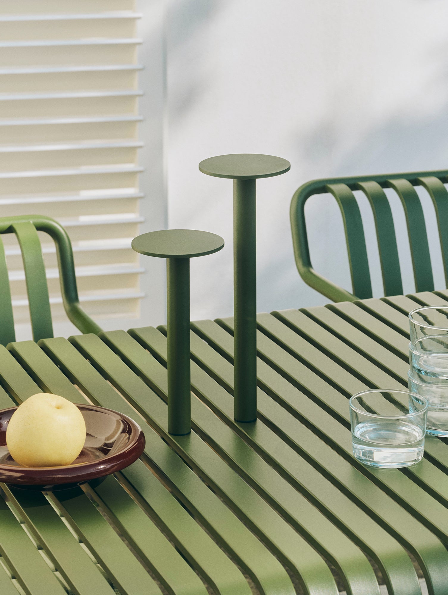 Host Portable Lamp by HAY - Olive