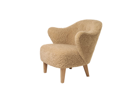 Ingeborg Lounge Chair by Audo Copenhagen - Natural Oak / Sheepskin Honey Ingeborg