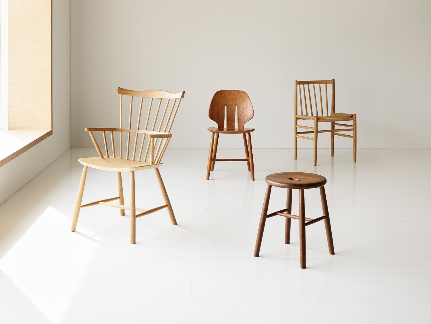 J27 Stool by FDB Mobler