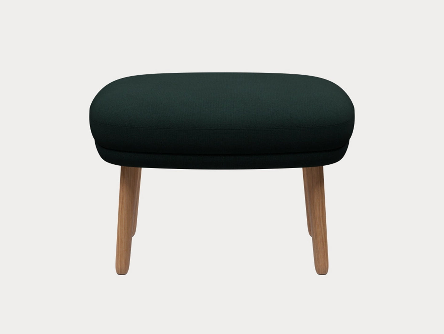 Fri Ottoman by Fritz Hansen - JH15 / 
Outside: Christianshavn 1161 / Seat: Christianshavn 1161