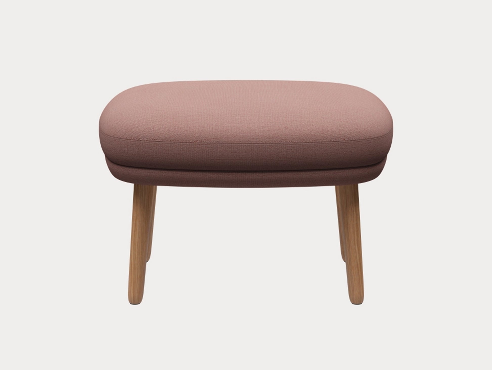 Fri Ottoman by Fritz Hansen - JH15 / 
Outside: Christianshavn 1131 / Seat: Christianshavn 1131