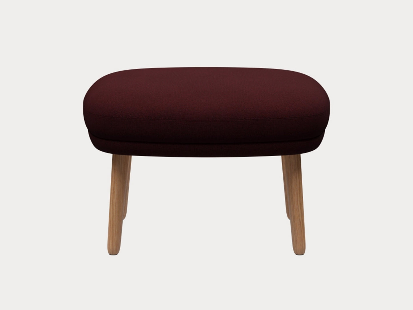 Fri Ottoman by Fritz Hansen - JH15 / 
Outside: Christianshavn 1141 / Seat: Christianshavn 1141