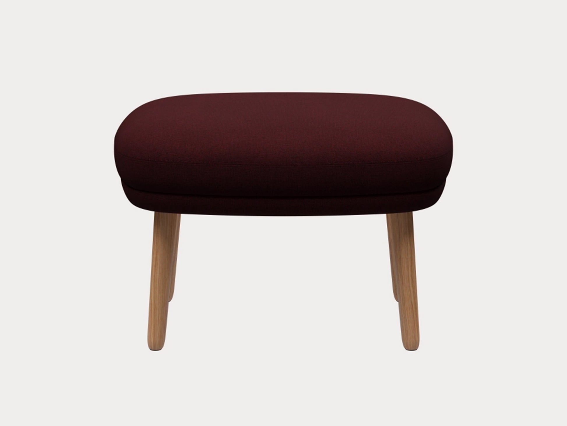 Fri Ottoman by Fritz Hansen - JH15 / 
Outside: Christianshavn 1141 / Seat: Christianshavn 1141