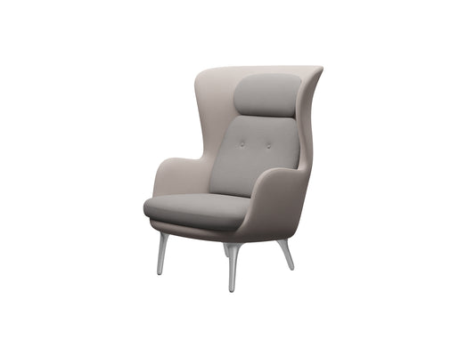 Ro Lounge Chair - Mixed Upholstery