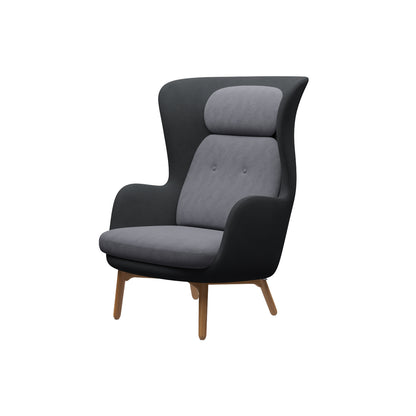 Ro Lounge Chair - Mixed Upholstery