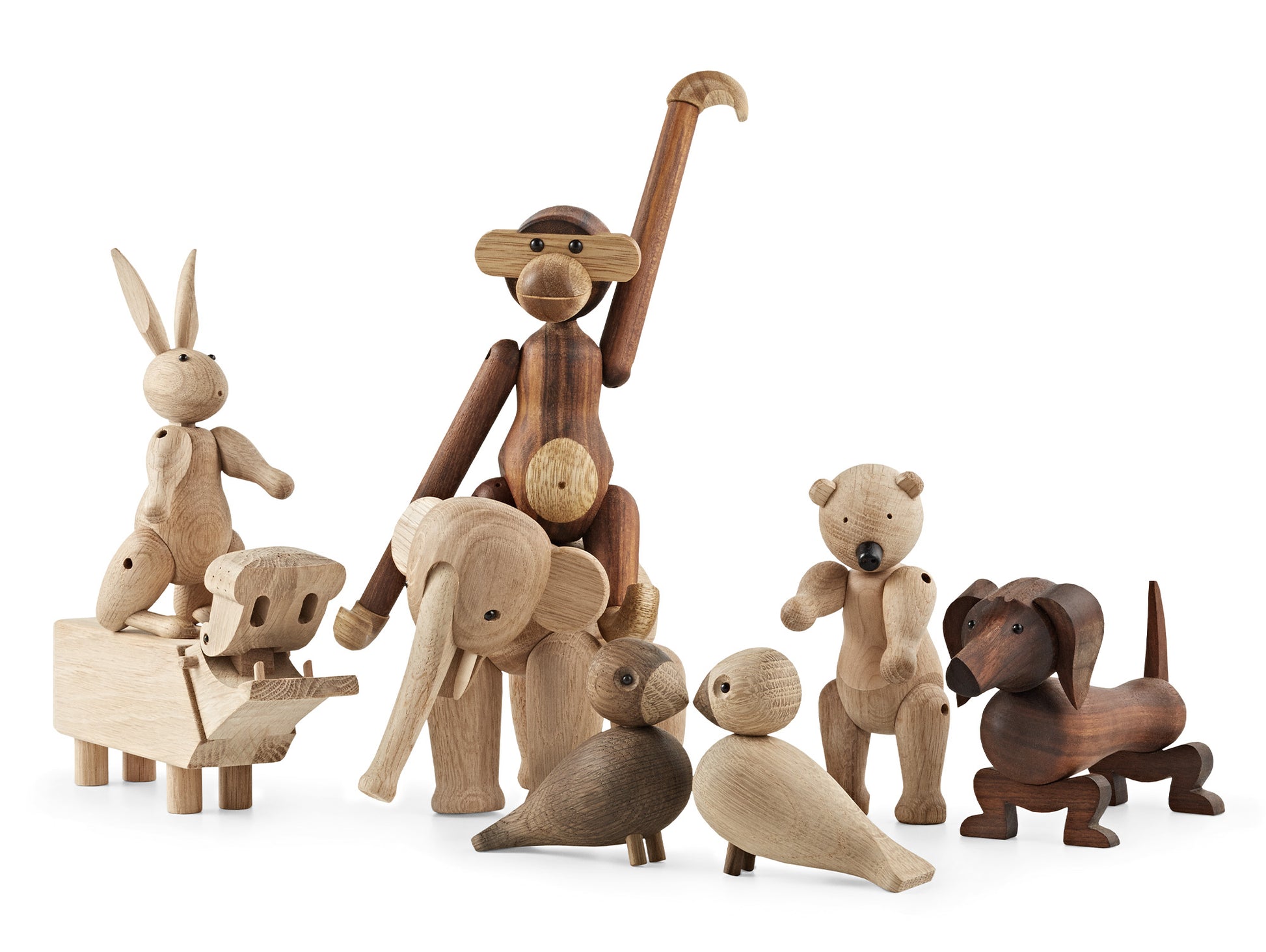 Wooden Elephant by Kay Bojesen