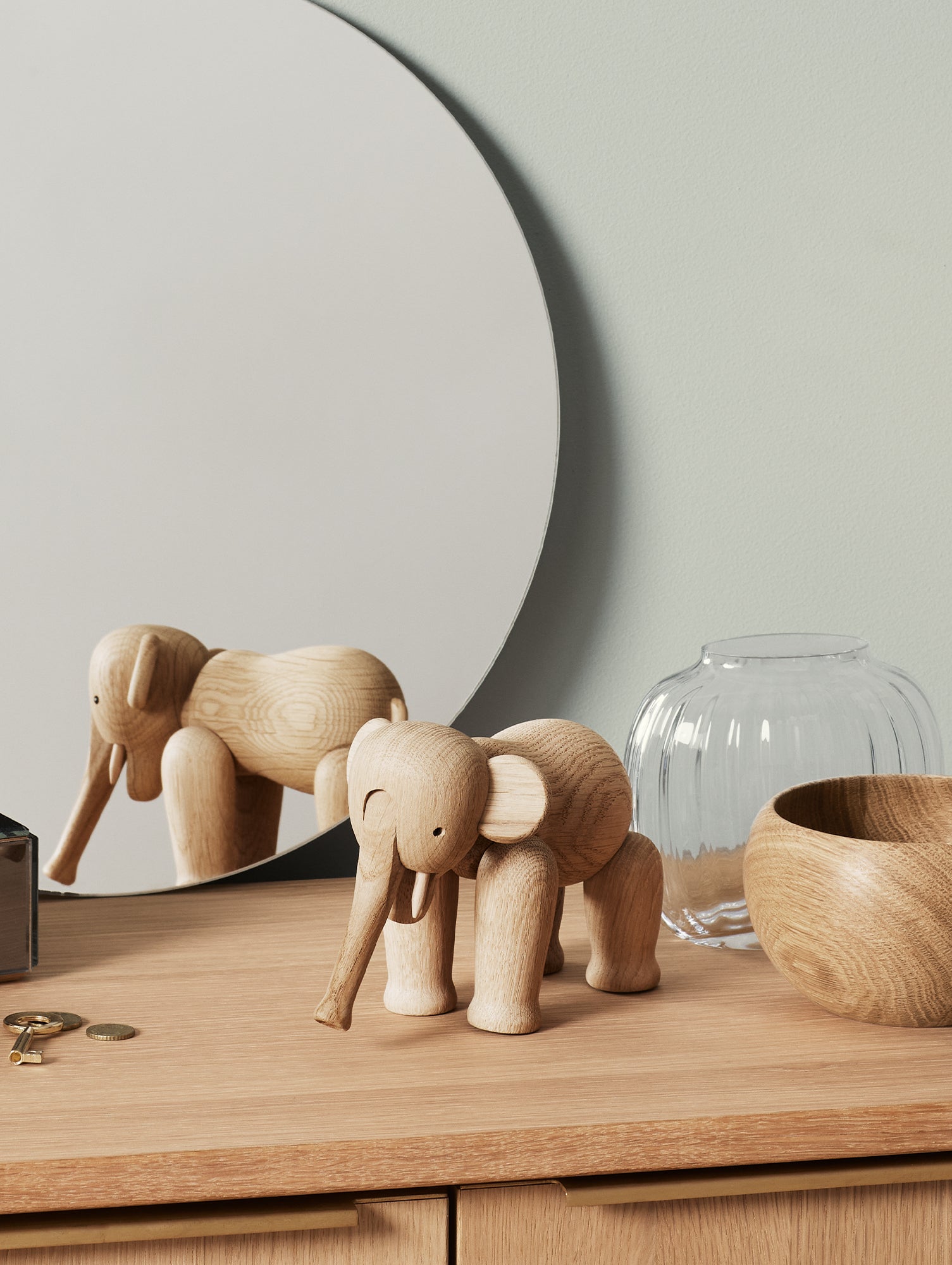 Wooden Elephant by Kay Bojesen