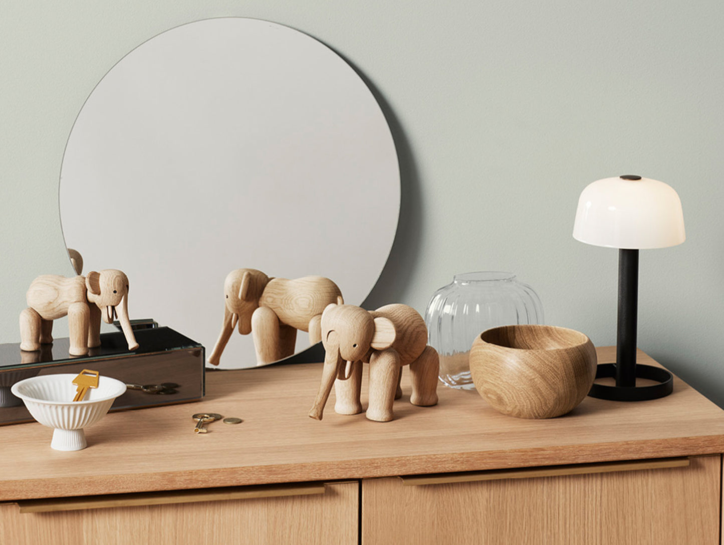 Wooden Elephant by Kay Bojesen