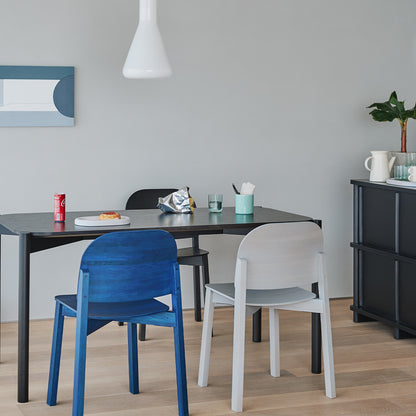 Karimoku New Standard - Prop Sideboard in Black Painted Oak 100 cm