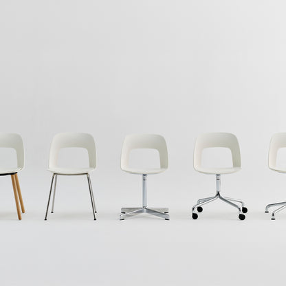 Layout Chair Wood Base by HAY