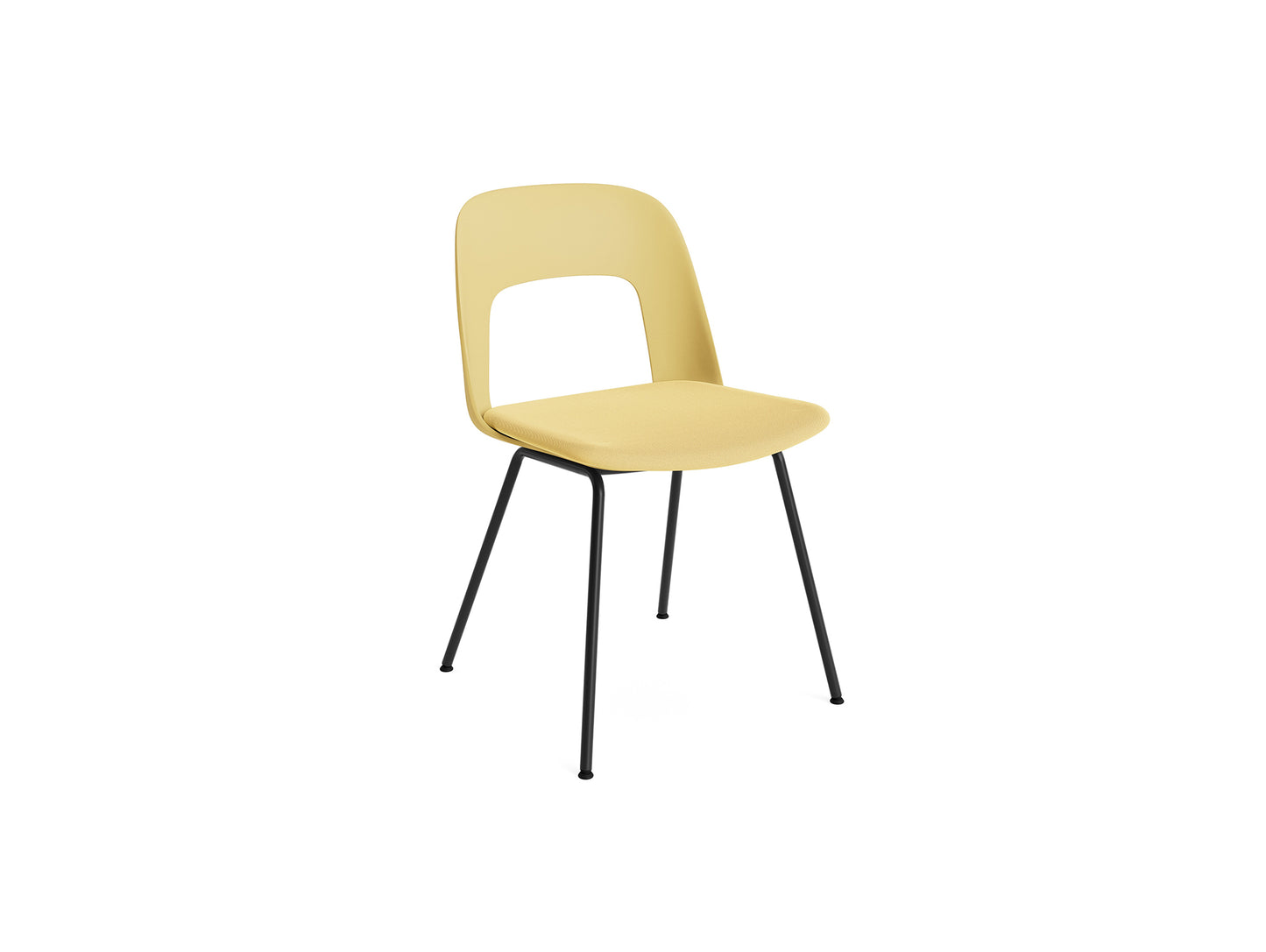 Layout Chair 113  Metal Base by HAY - Biscotti / Relate 431