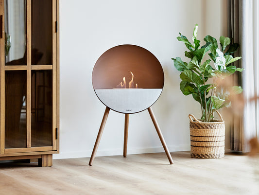 Eye Fireplace by Le Feu